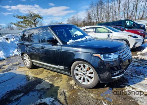 2016 Land Rover Range Rover Hse z USA, uszkodzony, nr VIN SALGS2PF0GA288226
